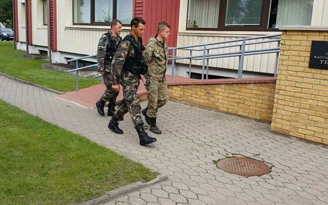 In Lithuania broken border with the Kaliningrad region the man released in a court hall
