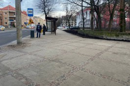 «Брусчатка и ромбы»: возле Музыкального театра в Калининграде уложили новый тротуар (фото)