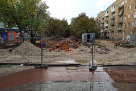 Мэрия: Ситуация с ремонтом улицы Соммера в Калининграде критическая (фото)