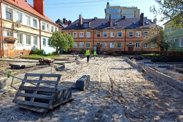 Ремонт дворовых территорий в Калининграде планируют завершить до 1 октября