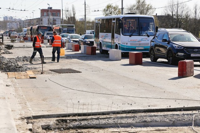 Мэрия: В июле дорожные работы на Эстакадном мосту в Калининграде продолжатся