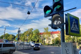 На улице Невского в Калининграде отключат светофор