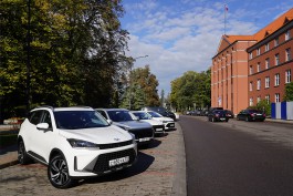 «Автотор» передал правительству Калининградской области новые машины для тест-драйва