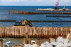 «Флот наготове»: как будут строить волноломы для намыва пляжа в Светлогорске
