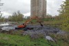 «Жижа, ил и отложения»: в Калининграде начали чистить Ялтинский пруд