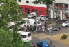 На ул. Гагарина в Калининграде автобус с пассажирами протаранил забор