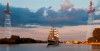«Гигантские якоря»: на берегу Преголи в Калининграде установят уникальные опоры ЛЭП