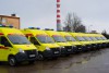 «Служу Минздраву»: станция скорой помощи в Калининграде получила девять реанимобилей