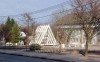 «Треугольная пергола и белые качели»: на въезде в Светлогорск обустроили новый сквер