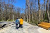«Разноцветная аллея и роза ветров»: в Балтийске завершают первый этап благоустройства парка Головко