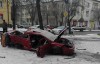 На улице Батальной машина на скорости врезалась в деревья и вылетела на тротуар: есть погибший