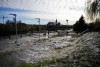 Набережную Трибуца в Калининграде затопило из-за прорвавшегося водопровода