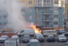 В Калининграде на ул. Орудийной сгорел «Пежо» (фото)