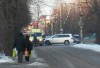 На ул. Красной в Калининграде внедорожник врезался в маршрутку