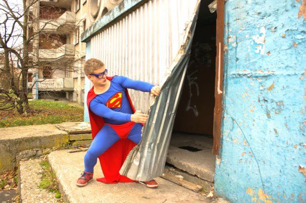 Mario feat Superman_1