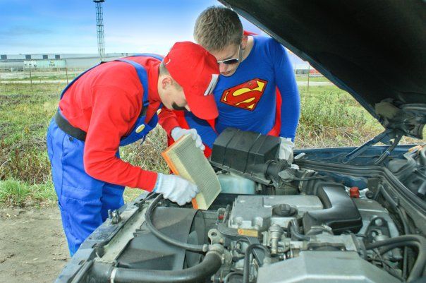 Mario feat Superman_1