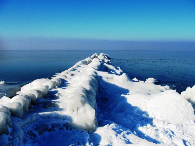 зимнее Балтийское море