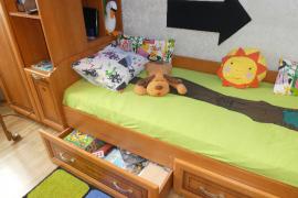 Двуярусная кровать + шкаф аврора от «любимый дом»