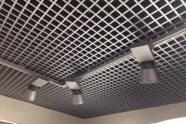 Грильято подвесные потолки алюминиевые
