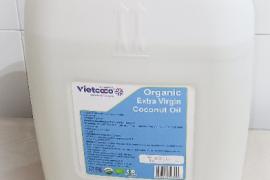 Кокосовое масло 27 кг, нерафинированное organic