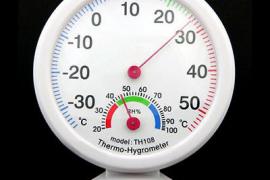 Термометр + гигрометр.