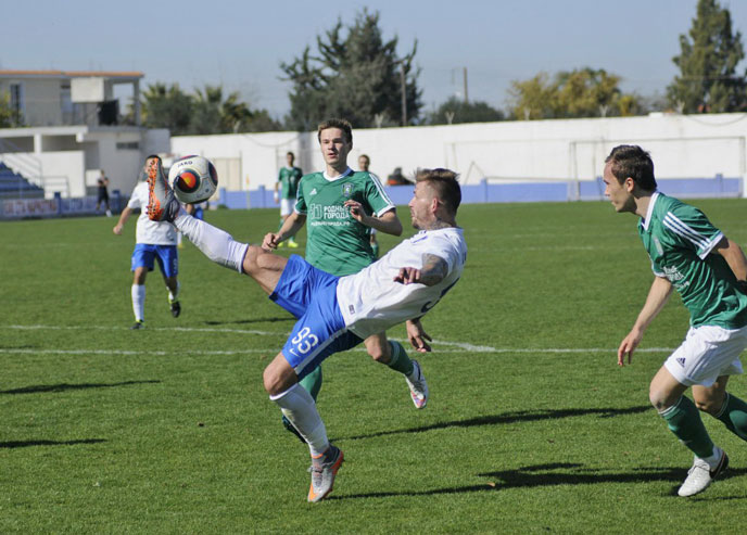 Юрий Лебедев уже сыграл несколько матчей за балтийцев на Кипре