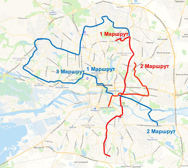 Веломаршруты калининградской области карта