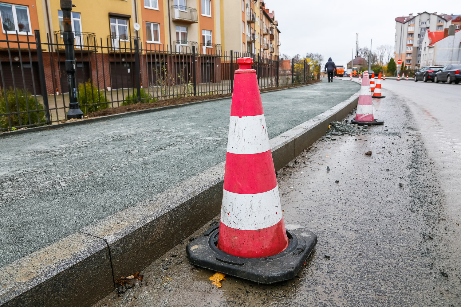 Пустили по кругу»: как выглядит новая дорога к будущему порту в Пионерском