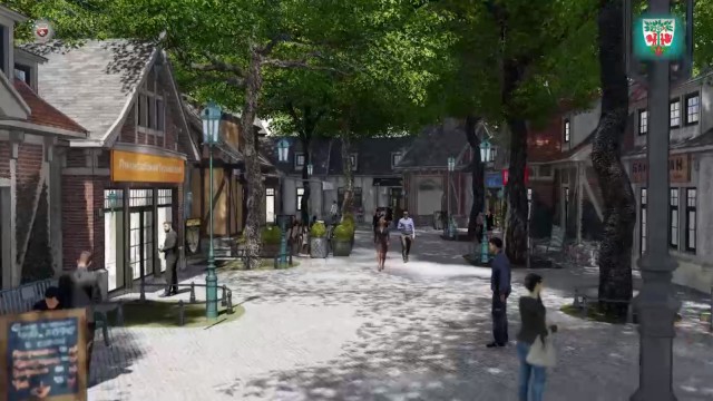 В парке Гурьевска решили обустроить торговую улицу, как в «восточно-европейском провинциальном городке» (видео)