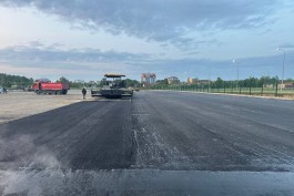 В Пионерском на 65% завершили обустройство перехватывающей парковки для порта