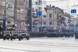 В Калининграде завершилась подготовка военной техники к участию в параде Победы