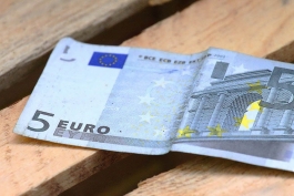 В первый рабочий день года евро упал на 88 копеек