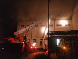 Ночью в Зеленоградске загорелся детский дом: эвакуирован 101 ребёнок