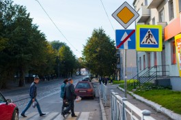 За сутки в Калининграде под колёса попали четыре пешехода