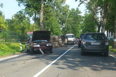 В Переславском произошли два серьёзных ДТП: возникли многокилометровые пробки