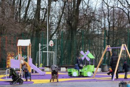 На Летнем озере в Калининграде открыли новую детскую площадку (фото)