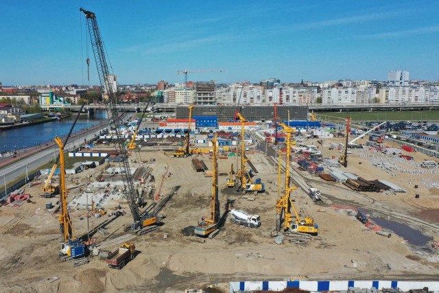 В Калининграде начали бетонировать фундамент филиала Большого театра