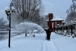 «До 30 сантиметров»: под Новый год в Калининграде выпало рекордное количество снега