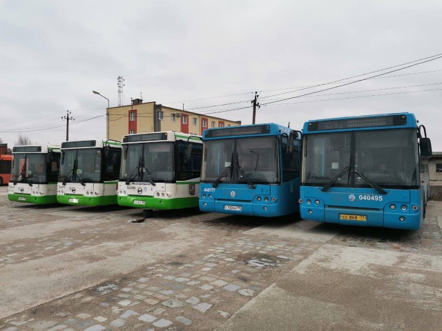 В Калининград привезли первые автобусы от правительства Москвы