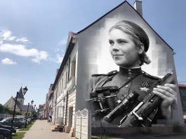 На фасаде дома в центре Гвардейска появится портрет снайпера Розы Шаниной