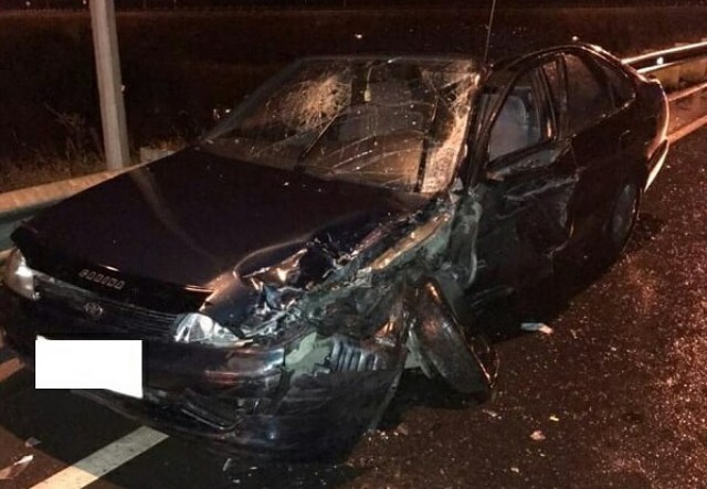 На Северном обходе пьяный водитель БМВ устроил лобовое столкновение с «Тойотой»