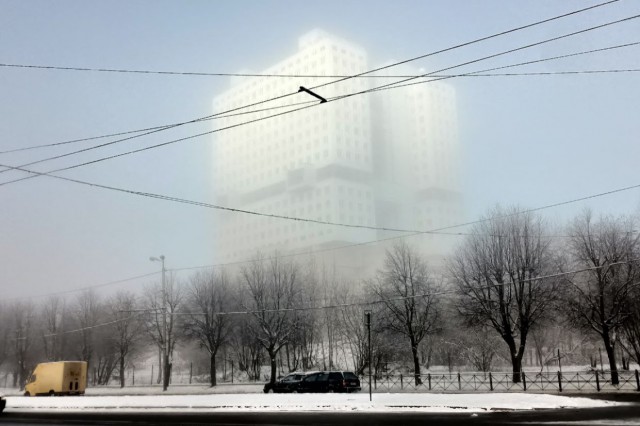 ГИБДД предупреждает о тумане и гололедице на дорогах Калининградской области