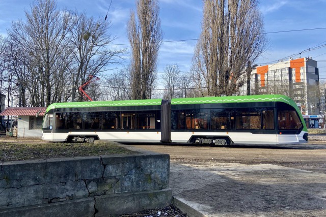 В Калининград доставили все 16 трамваев «Корсар»