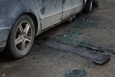 В Светлом на улице Маяковского сгорел автосервис