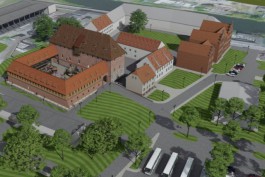 К благоустройству территории около замка Тапиау в Гвардейске планируют приступить в июле