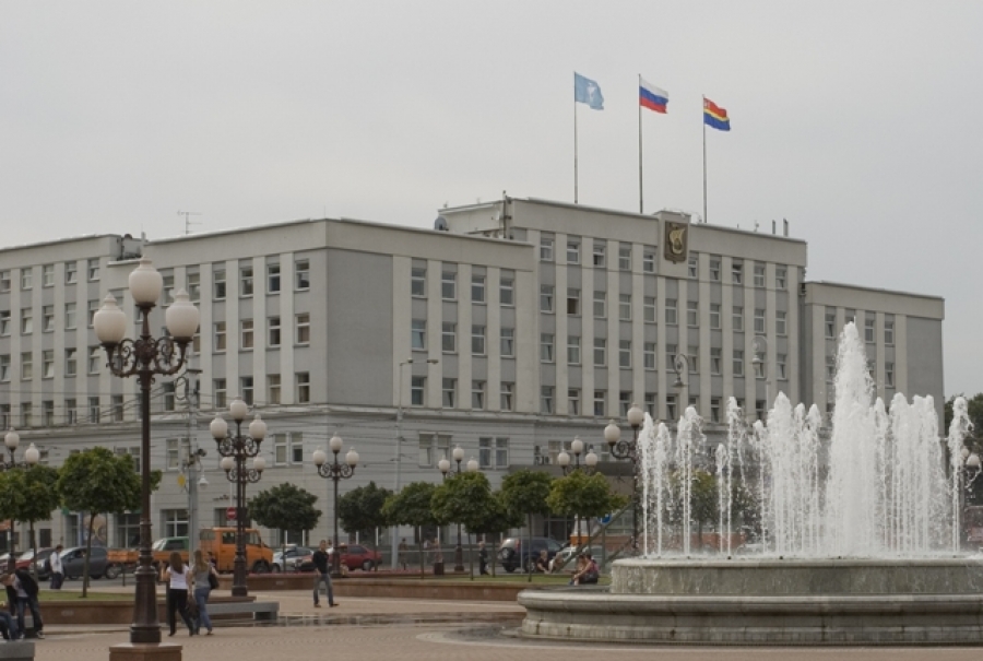 Жильцы общежития пикетировали здание администрации Калининграда
