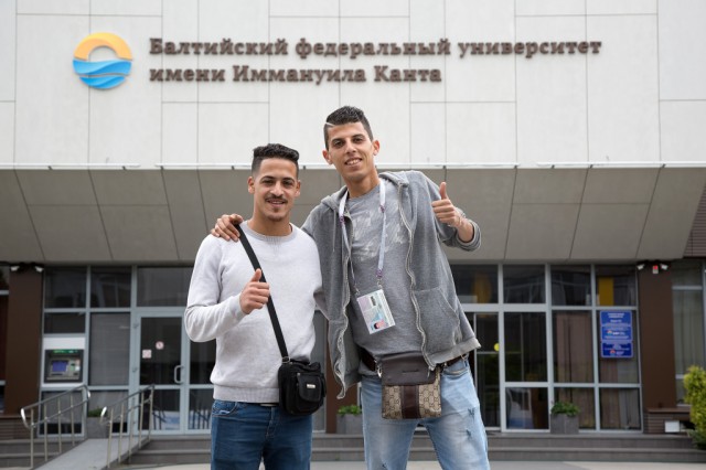 Два марокканских болельщика остались в Калининграде после ЧМ-2018