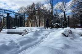 Метеорологи: Снежный покров в Калининграде продержался 63 дня 