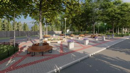 На улице Серебровской в Балтийске в 2021 году благоустроят новый сквер