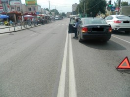 На улице Горького в Калининграде «Фольксваген» сбил 22-летнего пешехода